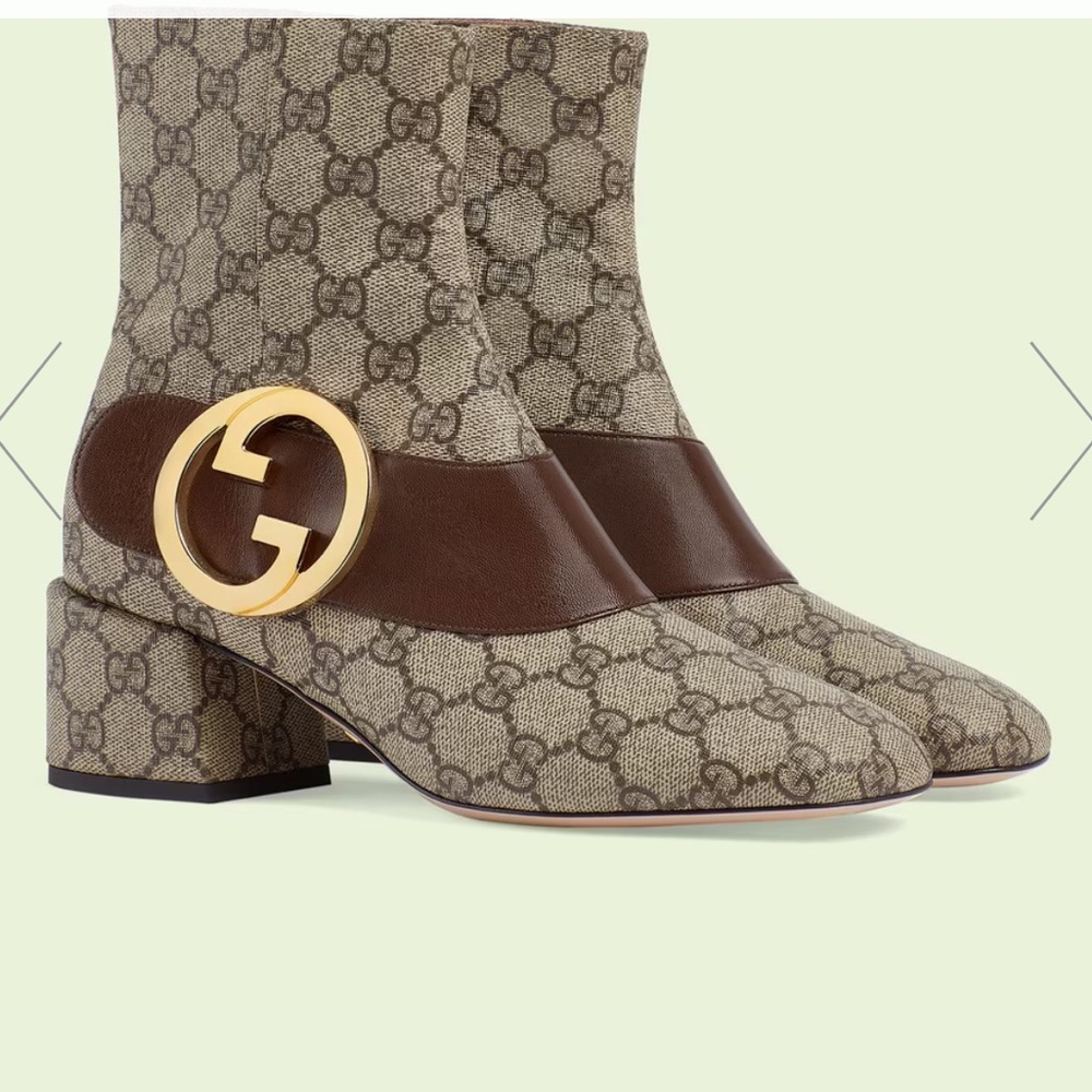 Gucci boots blondie women’s ankle